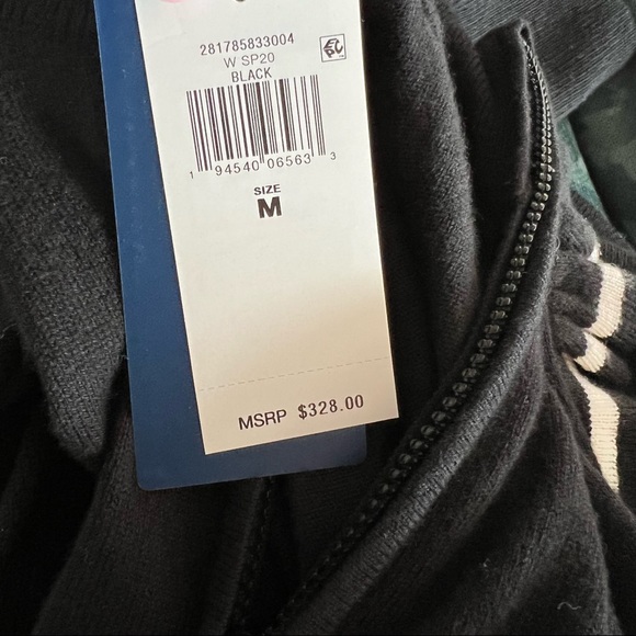 Polo GOLF Ralph Lauren Sweater Cashmere Wool Ruffle Trim Knit Size M New w/Tag - Picture 9 of 10